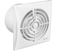 Ventilateur d'extraction - Awenta - WZ100T - Silence - 100 mm - 8W - Minuterie - Blanc