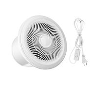 Ventilateur d'extraction d'air mural pour fenêtre, ventilation domestique silencieuse, ventilateurs d'extraction de cuisine, ventilateur de ventilation monté au plafond/mur, extracteur de tuyau de