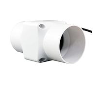 Ventilateur d'extraction de Conduit de 2 Pouces, Petit Ventilateur à Vent Fort, Ventilateur de Ventilation Portable de 50 mm, extracteur en Ligne, Atelier en Plastique, poussière,