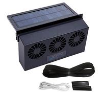 Ventilateur d'extraction de fenêtre à énergie solaire pour voiture Baceyong, ventilateur d'extraction de voiture à énergie solaire