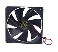 Ventilateur D'extraction De Refroidissement Sans Balais Haute Vitesse 12V 0 30 a 120x120x25mm Connecteur 2p Ventilateur Personnel D12SH-12
