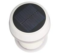 Ventilateur D'extraction de Toit de Camping-car, Silencieux, à énergie Solaire, pour Camping-cars, Caravanes, Navires [noir]