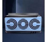 Ventilateur d'extraction de voiture à énergie solaire avec USB, design à double conduit pour une ventilation efficace dans les voitures, camions, SUV, camionnettes, camping-cars et bateaux