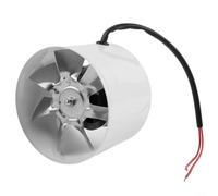 Ventilateur d'extraction mural en métal pour cuisine et salle de bain, 150 mm, blanc