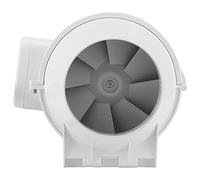 Ventilateur D'extraction Mural Silencieux 220 V avec Volume D'air élevé pour Utilisation en Cuisine Blanc 1 unité