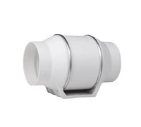 Ventilateur d'extraction silenci Conduit rond 3 pouces 4 5 6 8 Ventilateur d'extraction d'air Cuisine Extracteur domestique Salle de bain pour bouche d'aération de salle de bain et toilett(5 inch125)