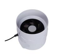 Ventilateur d'extraction silenci Lot de 2 ventilateurs d'extraction d'air for plafond, fenêtre, salle bain, toilettes, cuisine, grenier, 4 pouces pour bouche d'aération de salle de bain et toilett