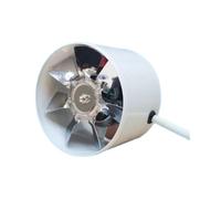 Ventilateur d'extraction silenci Ventilateur de conduit 20 W, ventilation d'échappement en ligne, refroidissement intérieur domestique, lame acier pour bouche d'aération de salle de bain et toilett