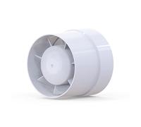 Ventilateur d'extraction silenci Ventilateur d'extraction de conduit pressurisé 4 pouces for ventilation salle bain pour bouche d'aération de salle de bain et toilett(LFI-13S)