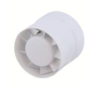 Ventilateur d'extraction silenci Ventilation silencieuse Bouches d'aération Ventilateur Extracteur d'extraction Salle de bain Cuisine pour bouche d'aération de salle de bain et toilett(JY150-6寸φ150mm)