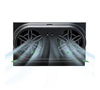 Ventilateur d'Extraction Solaire pour Voiture Radiateur USB 5000 RPM