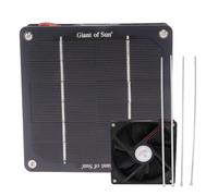 Ventilateur d'extraction solaire - Ventilateur de ventilation, poulailler | Ventilateur de panneau solaire pour animaux domestiques, cuisine, grenier, camping, circulation d'air, système de
