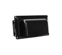 Ventilateur d'extraction, Ventilateur d'extraction de caravane RV, Ventilation latérale, capot gamme, Vent fort, faible bruit, accessoires camping-car, 12V, 15W pour salle de bain, cuisine(Zwart)