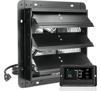 Ventilateur d'extraction VEVOR, 305 mm, régulateur de température et d'humidité, moteur EC, 904 CFM, ventilateur mural à vitesse variable pour montage mural, ventilation et refroidissement pour serres