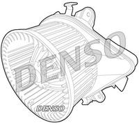 Ventilateur D'Habitacle Pour FIAT LANCIA IDEA MUSA