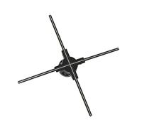 Ventilateur d'hologramme 3D, 25.6 "projecteur holographique 3D à œil Nu Machine de publicité Murale Suspension virtuelle écran d'épissure WiFi stéréo pour Les enseignes de Magasin d'affaires, Bar