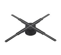 Ventilateur D'hologramme 3D, Affichage Publicitaire de Projecteur D'hologramme 3D de 17,7 Pouces 510x1400P, Carte Mémoire 8G Intégrée, Ventilateur de Projecteur (Prise UE 100-245