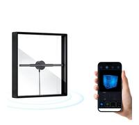 Ventilateur D'hologramme 3D, Affichage Publicitaire de Projecteur D'hologramme 3D de 17,7 Pouces, 576 Perles LED, 2000x1152, Application Téléphonique de Support, pour Enseignes
