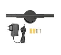 Ventilateur D'hologramme 3D, Professionnel 256 Perles Lumineuses, Application WiFi, Machine de publicité Holographique 3D, 1024 X 1024P, Haute Résolution, Prend en Charge Le