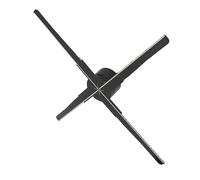 Ventilateur d'hologramme 3D, Projecteur de Ventilateur Holographique 100-240 V G52 pour Magasin Professionnel (Prise UE)