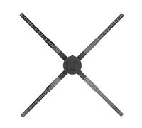 Ventilateur D'hologramme 3D, Projecteur D'hologramme 3D 26 Pouces, Perle de Lampe 768, Résolution 2000 X 1536, Application WiFi, Affichage Publicitaire Bluetooth avec