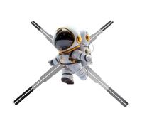 Ventilateur D'hologramme 3D, Projecteur D'hologramme 3D 50 Cm HD LED Affichage Publicitaire d'arbre de Noël avec Télécommande, Ventilateur Holographique LED 2000 X 596 596 Pièces