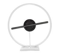 Ventilateur D'hologramme 3D, Projecteur D'hologramme HD 10 Pouces, Affichage Publicitaire avec 224 LED, Contrôle par Application pour Bar Shop Fête de Noël (Prise américaine)