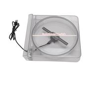 Ventilateur D'hologramme 3D, Projecteur Holographique 14 Cm 128 LED avec Angle de Vision de 170 °, Résolution 2000 X 128, Contrôle par Application, Affichage de Ventilateur LED