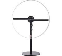 Ventilateur D'hologramme 3D, Projecteur holographique 3D HD LED avec Ventilateur WiFi, Affichage holographique animé for magasins, boutiques
