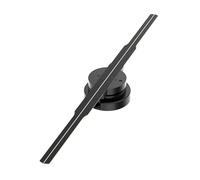 Ventilateur d'hologramme 3D, Projecteur Holographique 3D T40, Support Mural For Images Et Vidéos, Panneau LED Wifi, Lampe Holographique, Lecteur D'affichage Publicitaire(PD42)