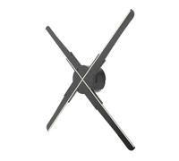 Ventilateur d'hologramme 3D, Projecteur Holographique LED 3D 45 Cm Avec Ventilateur D'affichage Et Lecteur De Projection Publicitaire Holographique