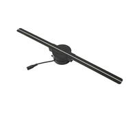 Ventilateur d'hologramme 3D, Ventilateur Holographique 3D 16,5 Pouces 2000x224 Projecteur 3D WiFi Avec 224 Perles Lumineuses LED For La Publicité En Magasin