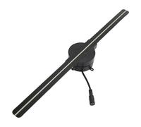 Ventilateur D'hologramme LED 3D 16 Ventilateur holographique 3D 5 Pouces 224 Perles Lumineuses Lecteur de publicité 3D Haute Résolution Prenant en Charge la TV, vidéo et Home cinéma