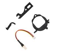 Ventilateur d'imprimante 3D, Mini Support de Ventilateur de Refroidissement sans Balais 5 V, Support de Ventilateur imprimé en 3D avec 2 Verrous de Déverrouillage de Porte de