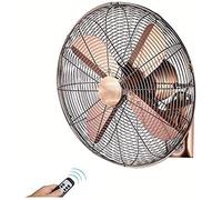 Ventilateur d'inclinaison réglable Ventilateur Mural à Domicile, Ventilateur Mural Industriel oscillant réglable, Grande Vitesse/Noir/Robuste, 56 cm / 22 Pouces, 68 cm / 26 Pouces, 78 cm / 31