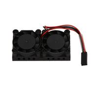 Ventilateur double avec dissipateur pour Rasp Pi 4 B, pour Raspberry Pi