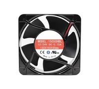 Ventilateur double boule 15 cm/cm 15050 12 V/24 V(24V Four-wire)
