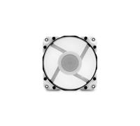 Ventilateur EK Water Blocks Vardar X3M 12cm Blanc, 500-2200 RPM, 114 m³/h, 2.75 mmH2O, Roulement à billes, LED Multi, Connecteur 4-Pin PWM