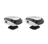 Ventilateur électrique 12 V/24 V 120 W avec rotation à 360 degrés, dégivreur de pare-brise pour tous les véhicules