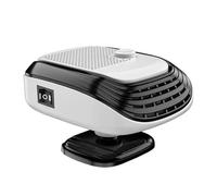 Ventilateur électrique 12 V/24 V 120 W avec rotation à 360 degrés, dégivreur de pare-brise pour tous les véhicules