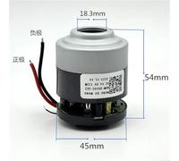 Ventilateur Électrique À Pales, Moteur Sans Balais 12 V 45 Mm, DC 10,8 V-16,6 V, 14,4 V, 120 W, Turbine Métallique À Forte Aspiration, Haute Puissance For Aspirateur