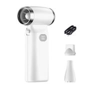 Ventilateur électrique avec écran LCD puissant pour claviers d'ordinateur portable, détails de voiture, pulvérisateur d'air