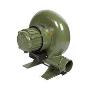Ventilateur éLectrique Centrifuge, Ventilateur de Pompe de Four en Fonte 220v, Adapté Pour Barbecue, CuisinièRe, Petite CuisinièRe, Bateau en Caoutchouc/Vert / 40W