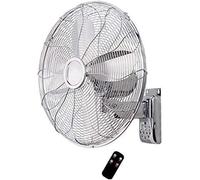 Ventilateur électrique monté sur Mur d'argent, télécommande Timing Timing Timing Industrial Metal Van, 16 Pouces (18 Pouces)