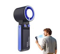 Ventilateur Électrique Portatif - Ventilateur de Poche Portable 100 Vitesses - Rechargeable 4000 mAh Pliable Pour Maison Voyage Camping Randonnée Espaces Intérieurs Extérieurs Lieu de Travail