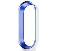 Ventilateur électrique sans pales Ultra silencieux Purification de l'air Télécommande Ventilateur de sol sans pales Ellipse pour la maison Domicile Bleu EU 220V