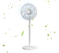 Ventilateur Électrique - Ventilateur Silencieux Puissant,Ventilateur Colonne Oscillant Rafraîchisseur d'Air pour Maison Bureau Cuisine Salon Dortoir Étudiant