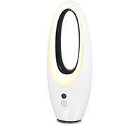 Ventilateur - Emerio - Tour design - Éclairage LED - Télécommande - Hauteur 80 cm