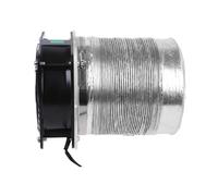 Ventilateur en fer à souder puissant 12 V pour éliminer les fumées et les odeurs avec panneau de tuyau d'aération de 15,2 cm