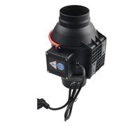 Ventilateur en ligne, Ventilation D'extracteur De Ventilateur De Conduit De Tuyau En Ligne De Ventilateur D'échappement De Conduit De 4 Pouces 100mm Avec Le Ventilateur Propre De Mur De Contrôle De Vi